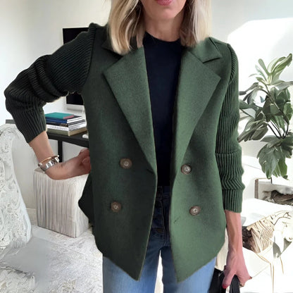 Valencia Wool Sweater Blazer