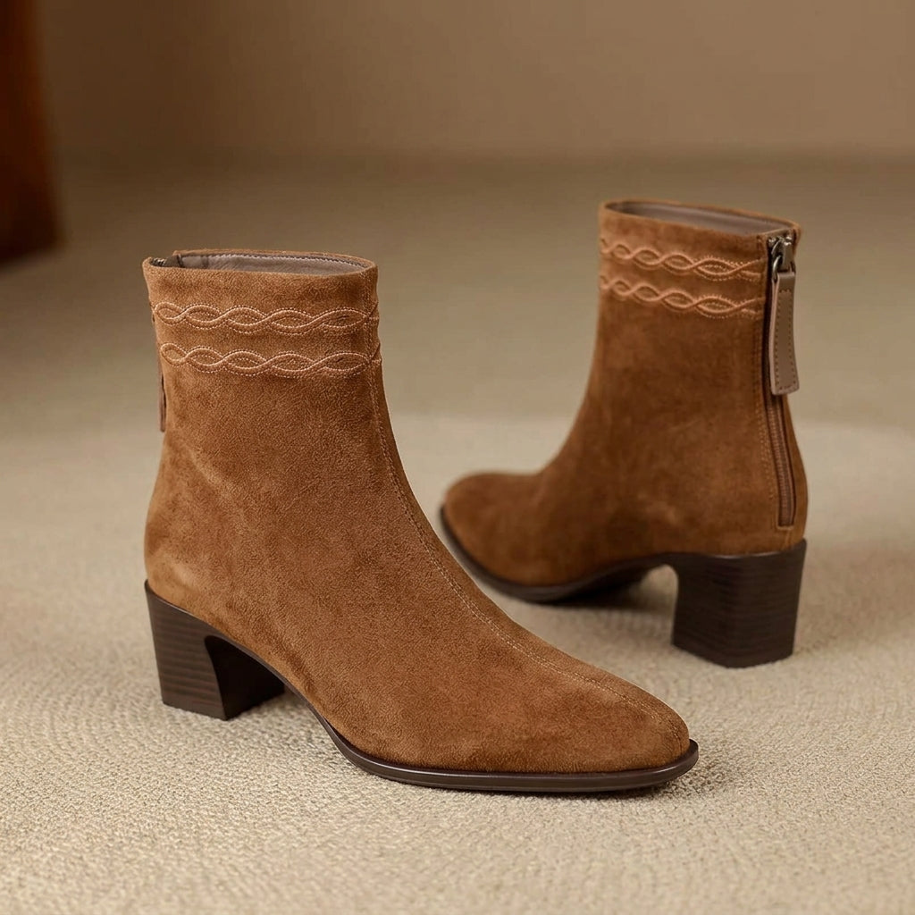 Gemma Suede Ankle Boots