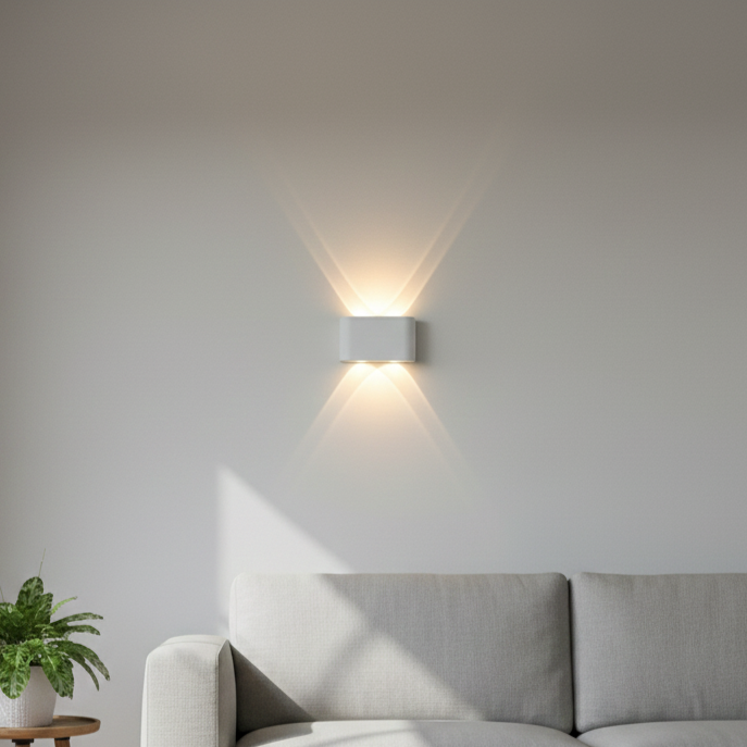 Minimalist LED Wall Sconce | 2W–8W | Choice of Colour Temperature | Indoor