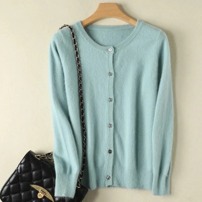 Milan Mink Cashmere Women Cardigan