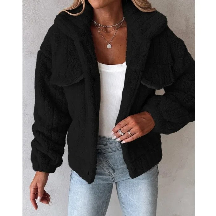 Aspen Fur Trucker Jacket