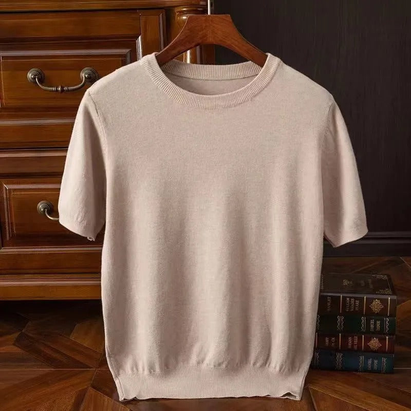Arezzo Cashmere Tee - Sydney Thomas