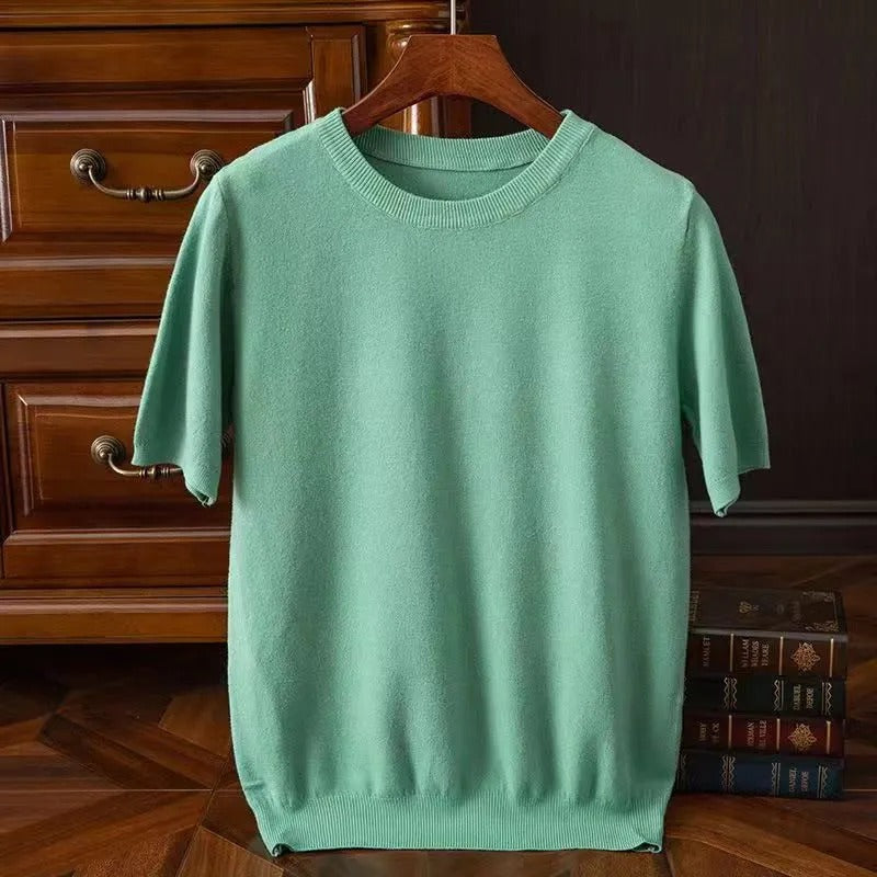 Arezzo Cashmere Tee - Sydney Thomas