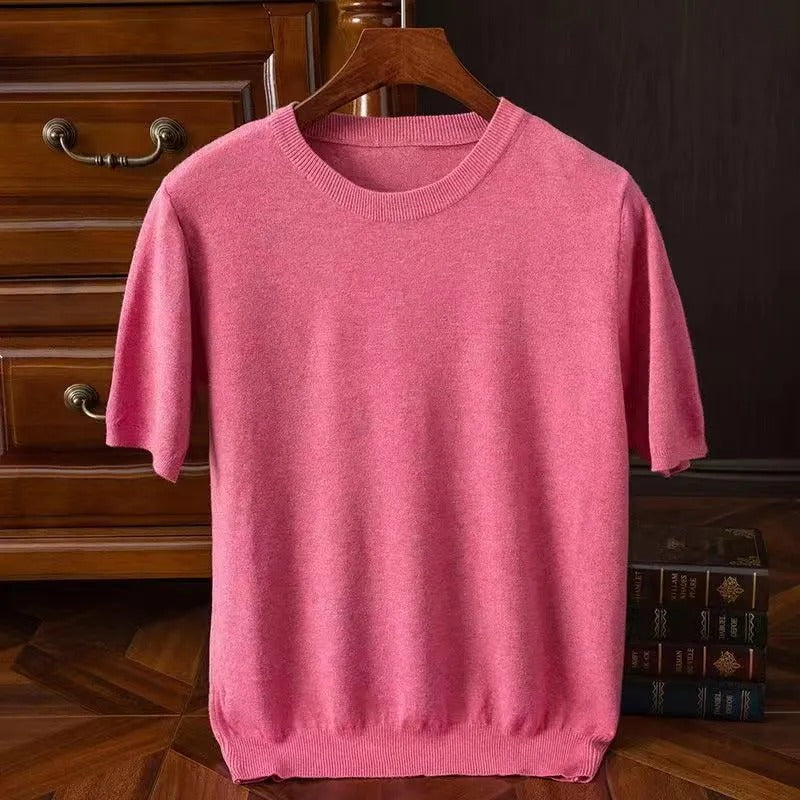 Arezzo Cashmere Tee - Sydney Thomas